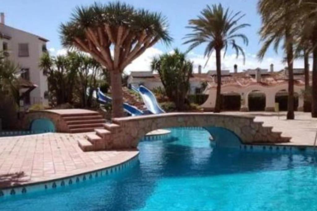 Апартаменти En Denia, Urbanizacion El Palmar Con Piscina, Toboganes Y Chiringuito Екстер'єр фото