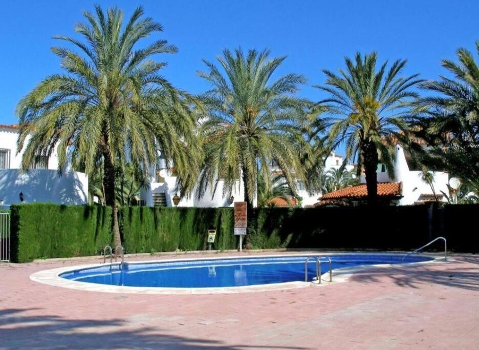 Апартаменти En Denia, Urbanizacion El Palmar Con Piscina, Toboganes Y Chiringuito Екстер'єр фото