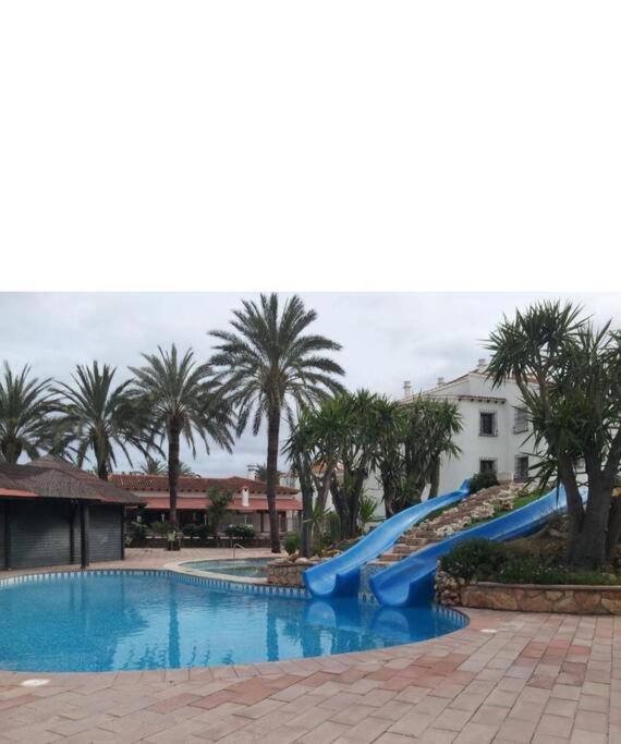 Апартаменти En Denia, Urbanizacion El Palmar Con Piscina, Toboganes Y Chiringuito Екстер'єр фото